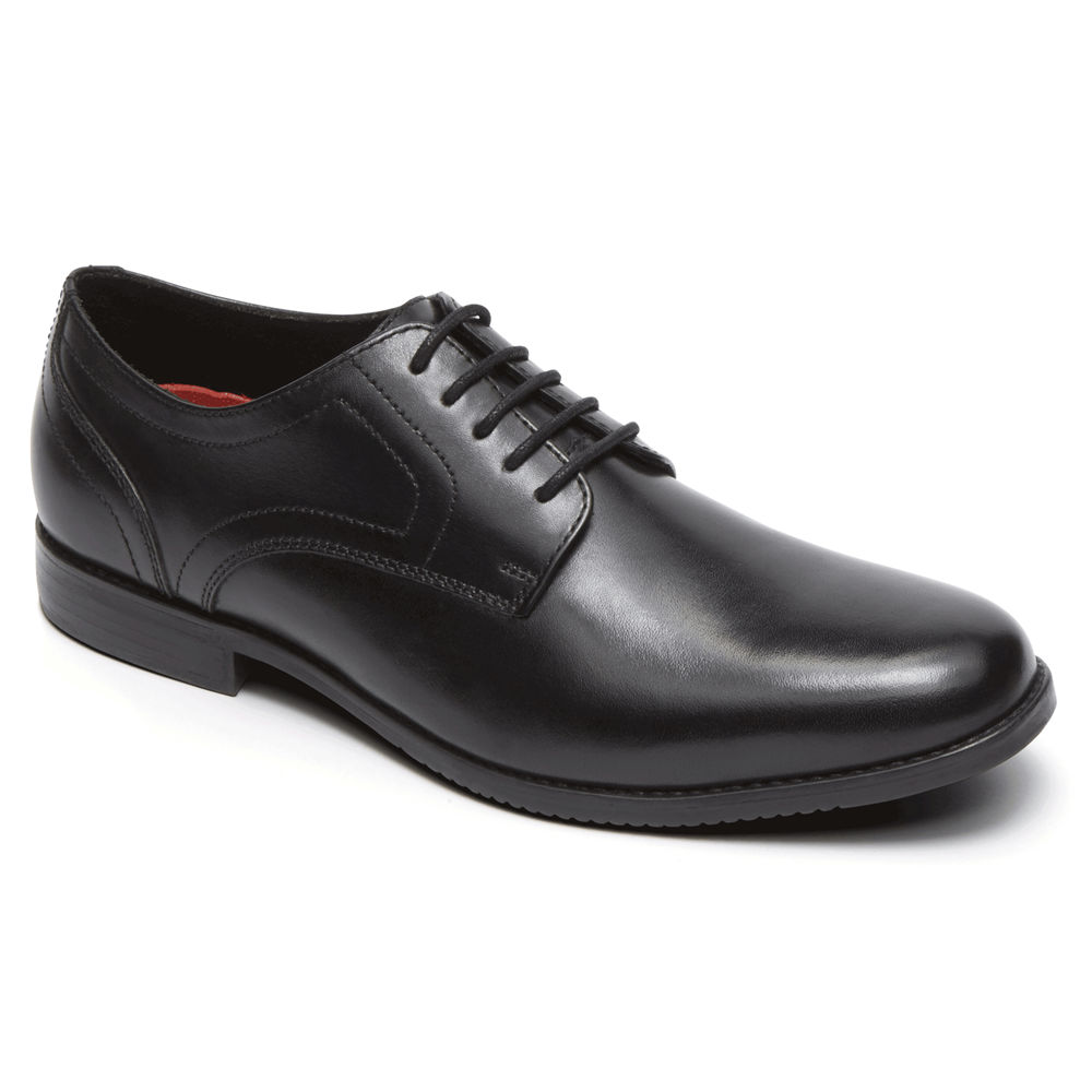 Rockport Oxfords Herr Svarta - Style Purpose Plain Toe - IDWUF2086